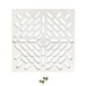 Rejilla Sumidero 17,5 x 17,5 cm | Reja Cuadrada 2" Piscina Hormigon o Liner
