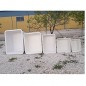 Tampa de tanque de poliéster 79x72 cm, 200 litros de fibra de vidro Tampa de tanque de poliéster 79x72 cm, 200 litros de fibra de vidro