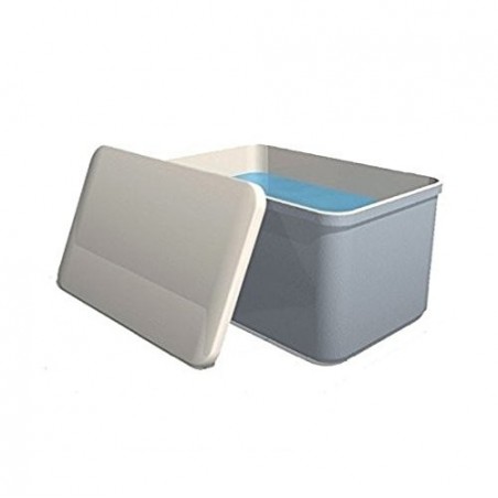 Polyester tank cover 79x72 cm, 200 liters fiberglass