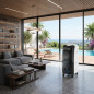 Orbegozo Ar-condicionado portátil 3 em 1: ventilador, climatizador e umidificador | Reservatório de 4L | 3 velocidades | 60W
