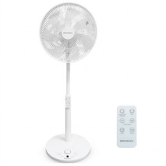 copy of Ventilatore a piantana Grunkel da 40 cm, 12 velocità, 25 W | Silenzioso | Altezza 113 cm | Telecomando