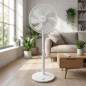 copy of Ventilatore a piantana Grunkel da 40 cm, 12 velocità, 25 W | Silenzioso | Altezza 113 cm | Telecomando