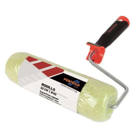 Rodillo de Pintura para Superficies Rugosas 22 cm | 100% Poliamida | Para Paredes y Techos