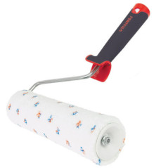 Rouleau à peinture en microfibre 22 cm | Pour plaques de plâtre et surfaces lisses | Finition très fine