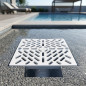 Rejilla Sumidero 17,5 x 17,5 cm | Reja Cuadrada 2" Piscina Hormigon o Liner