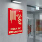 Segnale per idrante antincendio 21x29,7 cm | Segnaletica fluorescente | Approvato AENOR