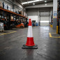 Traffic Cone 75x38 cm | Polyethylene | AENOR Approved | Garages, Shops and Industrial Buildings Traffic Cone 75x38 cm | Polyethylene | AENOR Approved | Garages, Shops and Industrial Buildings