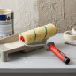 Rolo de pintura de 22 cm | Para paredes e tetos ásperos | Uso interno e externo