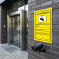 Video Surveillance Area Sign 10.5x14.8 cm | Laminated Sign | AENOR Approved