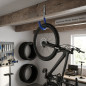 Crochet de vélo en acier 150 x 150 mm | Fixation murale et plafond | Support de vélo Crochet de vélo en acier 150 x 150 mm | Fixation murale et plafond | Support de vélo
