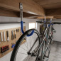Gancio per bicicletta in acciaio 150x150 mm | Montaggio a parete e soffitto | Appendi bicicletta