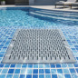 Stainless Steel Pool Grate 252x252 mm | Replacement for Pool Drain