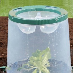 Cube de serre pour plantes et légumes 35x35x30 cm résistant aux UV, transparent