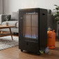 Catalytic Butane Gas Heater | 3000W Blue Flame Butane Gas Heater | Gas Heater with Safety System | Piezo Ignition