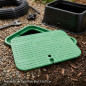 Tampa de substituição Rain Bird VBA02675 63x48 para caixa de válvula de irrigação retangular grande