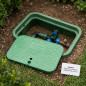 Rain Bird VBA02674 Replacement Cover 38.6x26.7 cm for Medium Rectangular Irrigation Valve Box