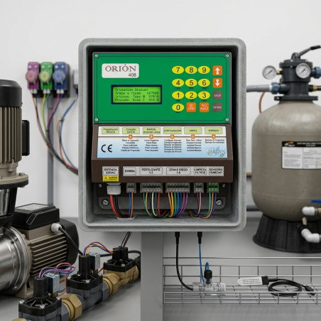 220VAC agricultural irrigation fertigation controller, 24V output, 8 stations