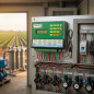 Programador fertirrigación riego agricola 220VAC, salida 24V, 8 estaciones Programador fertirrigación riego agricola 220VAC, salida 24V, 8 estaciones