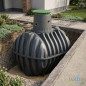 Underground septic tank without filter, 2700 liters, recommended for 4 to 6 people, 208x157x203 cm Underground septic tank without filter, 2700 liters, recommended for 4 to 6 people, 208x157x203 cm