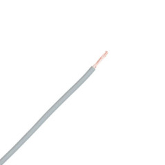Cavo elettrico grigio da 1,5 mm², 200 m | Cavo flessibile in PVC | Cavo per illuminazione