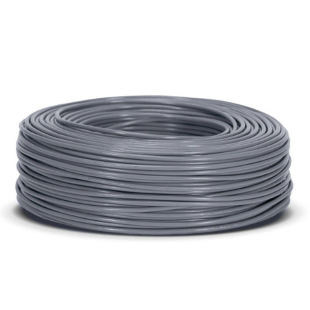 2.5 mm² Grey Electrical Cable 200 m | Flexible PVC Wire | Electrical Cable