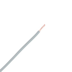 Cable Eléctrico 2,5 mm² Gris 200 m | Hilo PVC Flexible | Cable para Electricidad