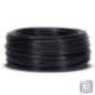 Cable Eléctrico 4 mm² Negro 50 m | Hilo PVC Flexible | Cable para Electrodomésticos