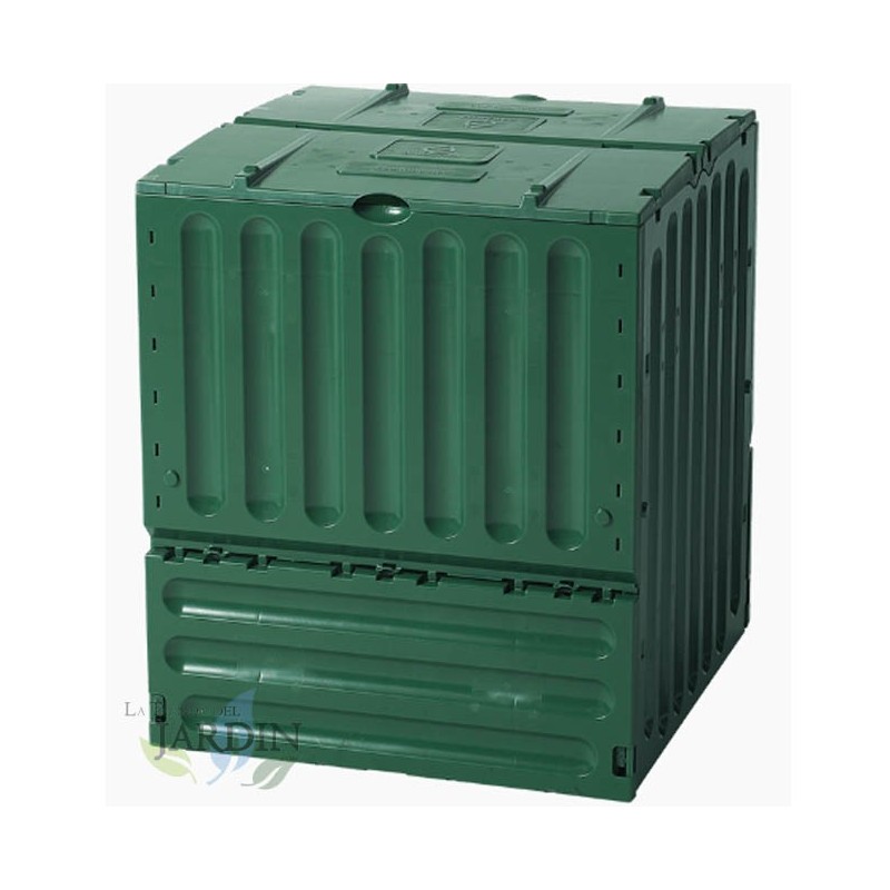 Polypropylene composter 400 liters 70x70x83 cm Polypropylene composter 400 liters 70x70x83 cm