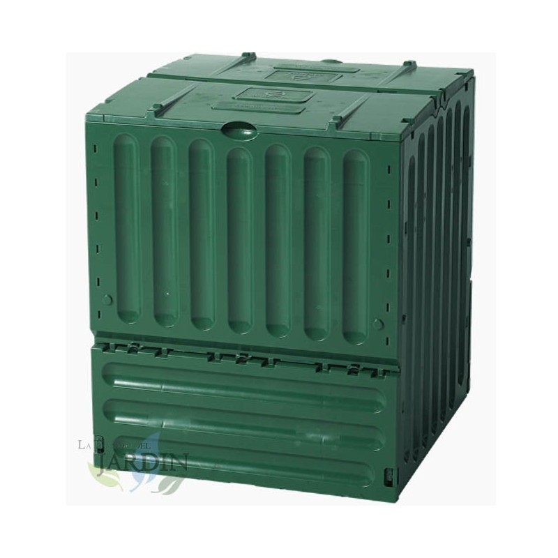 Polyethylene composter 400 liters 70x70x83 cm