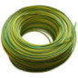 Halogen-Free Electrical Cable 1.5 mm² Green/Yellow 100 m | PVC Wire H07Z1-K | Lighting Cable Halogen-Free Electrical Cable 1.5 mm² Green/Yellow 100 m | PVC Wire H07Z1-K | Lighting Cable