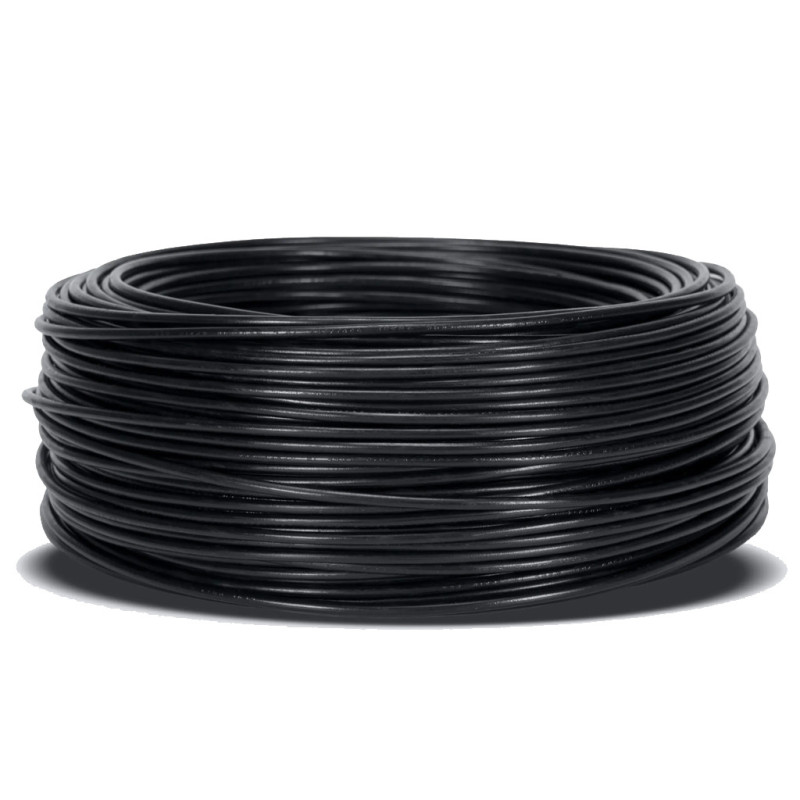 Cabo elétrico livre de halogênio 2,5 mm² preto 200 m | Fio de PVC H07Z1-K | Cabo elétrico Cabo elétrico livre de halogênio 2,5 mm² preto 200 m | Fio de PVC H07Z1-K | Cabo elétrico