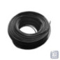 Câble électrique sans halogène 4 mm² Noir 100 m | Fil PVC H07Z1-K | Câble pour appareils électroménagers