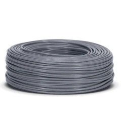 Halogen-Free Electrical Cable 6 mm² Grey 50 m | PVC Wire H07Z1-K | Electrical Cable