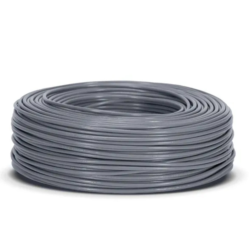 Halogen-Free Electrical Cable 6 mm² Grey 50 m | PVC Wire H07Z1-K | Electrical Cable