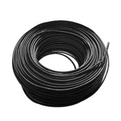 Halogen-Free Electrical Cable 6 mm² Black 100 m | PVC Wire H07Z1-K | Electrical Cable