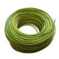 Halogenfreies Elektrokabel 6 mm² Grün/Gelb 50 m | PVC-Draht H07Z1-K | Elektrokabel