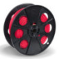 Cabo solar vermelho de 10 mm² com 100 m de comprimento | Fio H1Z2Z2-K | Isolamento em elastômero reticulado | Baixa emissão de f Cabo solar vermelho de 10 mm² com 100 m de comprimento | Fio H1Z2Z2-K | Isolamento em elastômero reticulado | Baixa emissão de f