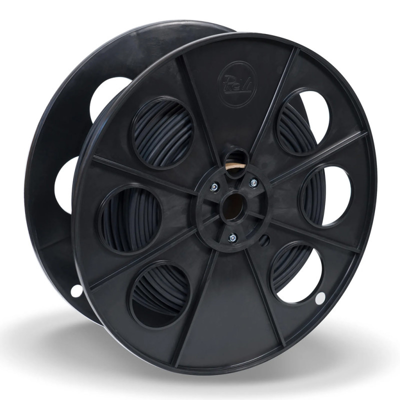 Solarkabel 4 mm² Schwarz 100 m | H1Z2Z2-K-Draht | Vernetzte Elastomerisolierung | Geringe Rauchentwicklung