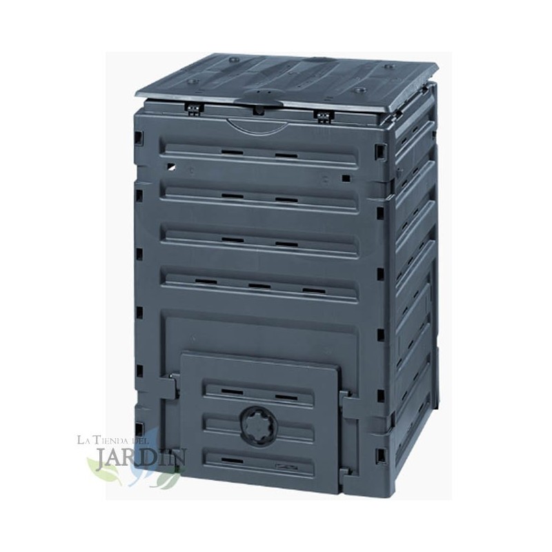 Composteira compacta 300 litros 60x60x90 cm