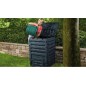Compostador jardín compacto 300 litros 60x60x90 cm, compostaje, reciclaje, jardín pequeño Compostador jardín compacto 300 litros 60x60x90 cm, compostaje, reciclaje, jardín pequeño