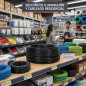 Cable Eléctrico 2,5 mm² Negro 200 m | Hilo PVC Flexible | Cable para Electricidad Cable Eléctrico 2,5 mm² Negro 200 m | Hilo PVC Flexible | Cable para Electricidad