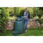 Compostadora jardín 280 litros 80x80x89 cm, compostaje, jardín ecológico, reciclaje residuos Compostadora jardín 280 litros 80x80x89 cm, compostaje, jardín ecológico, reciclaje residuos