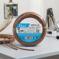 Cable Eléctrico Libre Halógenos 1,5 mm² Marrón 25 m | Hilo PVC H07Z1-K | Cable para Electricidad Cable Eléctrico Libre Halógenos 1,5 mm² Marrón 25 m | Hilo PVC H07Z1-K | Cable para Electricidad