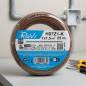 Cable Eléctrico Libre Halógenos 1,5 mm² Marrón 25 m | Hilo PVC H07Z1-K | Cable para Electricidad Cable Eléctrico Libre Halógenos 1,5 mm² Marrón 25 m | Hilo PVC H07Z1-K | Cable para Electricidad