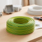Halogen-Free Electrical Cable 10 mm² Green/Yellow 50 m | PVC Wire H07Z1-K | Electrical Cable Halogen-Free Electrical Cable 10 mm² Green/Yellow 50 m | PVC Wire H07Z1-K | Electrical Cable
