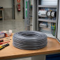 Cavo elettrico senza alogeni 10 mm² grigio 50 m | Cavo in PVC H07Z1-K | Cavo elettrico