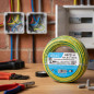 Halogenfreies Elektrokabel 1,5 mm² Grün/Gelb 25 m | PVC-Draht H07Z1-K | Elektrokabel Halogenfreies Elektrokabel 1,5 mm² Grün/Gelb 25 m | PVC-Draht H07Z1-K | Elektrokabel
