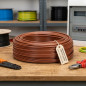 Halogen-Free Electrical Cable 2.5 mm² Brown 200 m | PVC Wire H07Z1-K | Electrical Cable