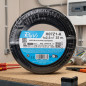 Câble électrique sans halogène 2,5 mm² Noir 25 m | Fil PVC H07Z1-K | Câble électrique