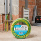 Cable Eléctrico Libre Halógenos 2,5 mm² Verde/Amarillo 25 m | Hilo PVC H07Z1-K | Cable para Electricidad